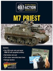 US: M7 Priest self-propelled gun